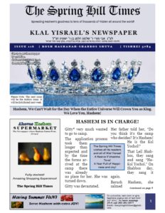 The Spring Hill Times Issue 116 Rosh Hashana 5784-thumbnail