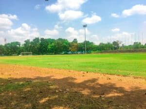 Football,Feild,And,Blue,Sky