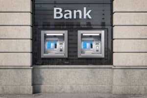 Bank ATM automatic  teller machines for money withdrawing