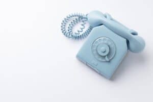 top-view-blue-monday-concept-composition-with-telephone