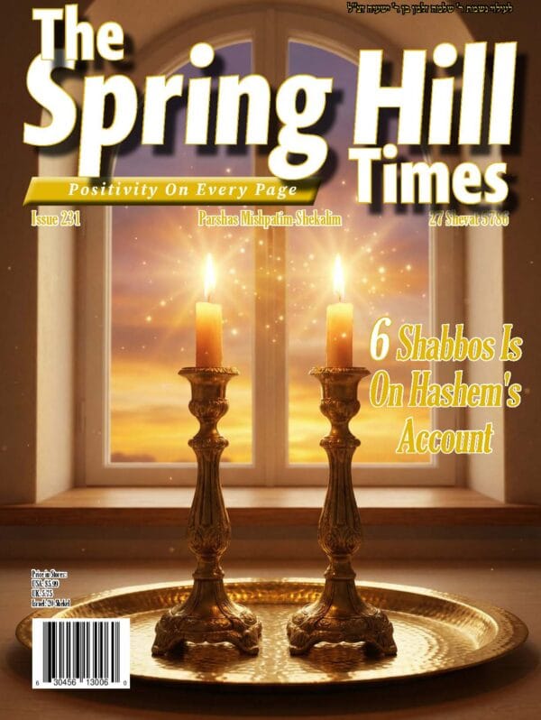 The Spring Hill Times Issue 231 Mishpatim 5786 - The Spring Hill Times
