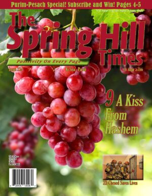 The Spring Hill Times Issue 234 Ki Sisa-Parah 5786